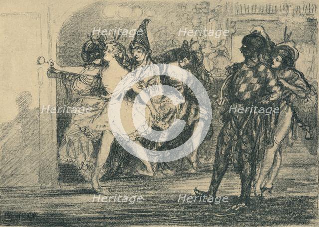 'Entrée Au Scene', c1904, (1935).  Creator: Charles Conder.