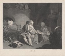 Soir (Evening), 1780s. Creator: Nicolas-Francois Regnault.