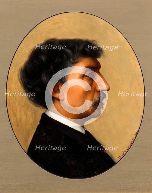 Charles Garnier, 1884. Creator: Gustave Boulanger.