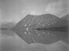 Cathedral Mountain and Lake Atlin, between c1900 and 1927. Creator: Unknown.