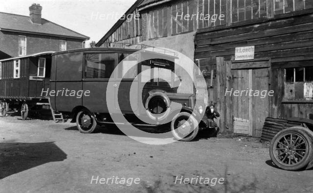1922 Armstrong Siddeley 18hp camper conversion by Hutchings. Creator: Unknown.