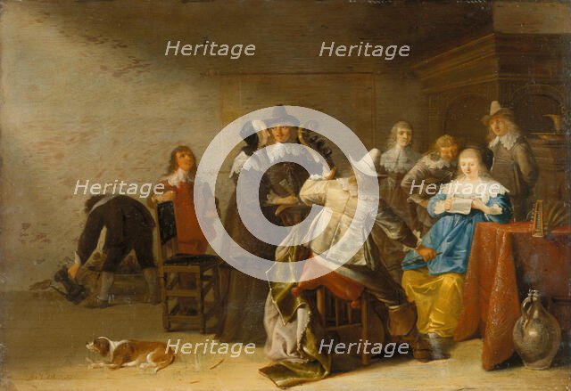 Company of Music-Makers, c1645-1650. Creator: Anthonie Palamedesz.