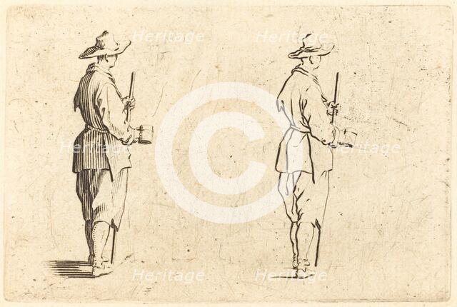 Peasant with a Cup, c. 1622. Creator: Jacques Callot.