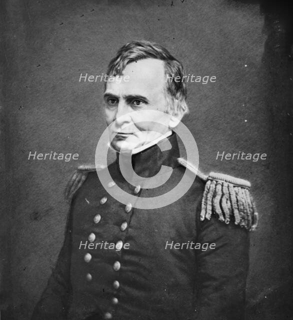 General H.W. Morris, between 1855 and 1865. Creator: Unknown.