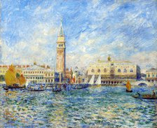 Venice, The Doge's Palace, 1881. Creator: Pierre-Auguste Renoir.