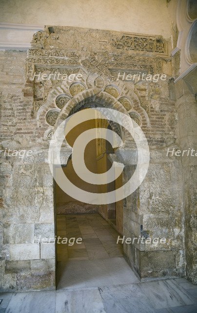 Doorway, Aljaferia Palace, Zaragoza, Spain, 2007. Artist: Samuel Magal