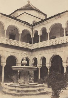 Espagne. Seville, Cour de la Maison Du Duc De Medina Celi dite Maison de Pilate, 1853. Creator: Edward King Tenison.