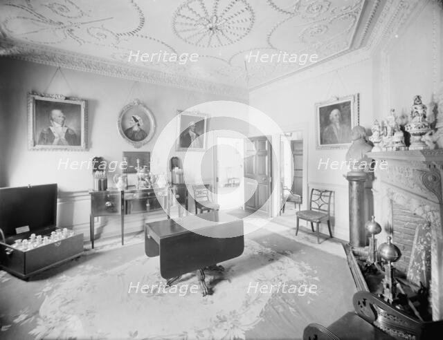 The Family dining room at Mt. Vernon, c.between 1910 and 1920. Creator: Unknown.