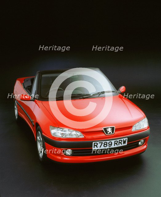 1999 Peugeot 306 cabriolet. Artist: Unknown.