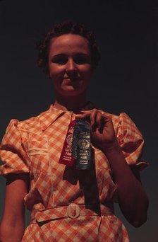 Winner at the Delta County Fair, Colorado, 1940. Creator: Russell Lee.