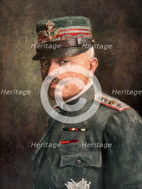 Luigi Cadorna, Italian First World War general, (1926). Artist: Unknown