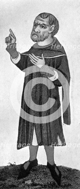 Alan Strayler, artist, late 14th century, (1910). Artist: Unknown