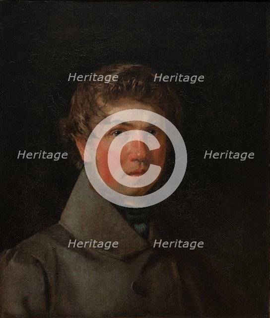 Self-Portrait, c.1833. Artist: Købke, Christen Schiellerup (1810-1848)