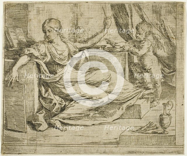 Science or The Love of Study, c. 1635. Creator: Guido Reni.