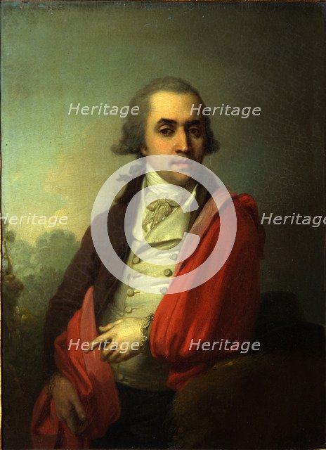 Portrait of Ardalion Alexandrovich Torsukov, 1795. Artist: Borovikovsky, Vladimir Lukich (1757-1825)