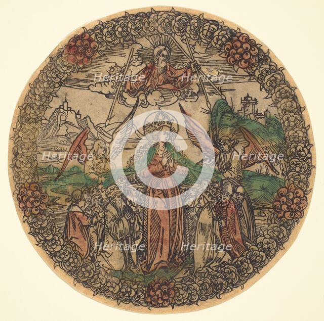 Madonna in a Wreath of Roses, 1490/1500. Creator: Unknown.