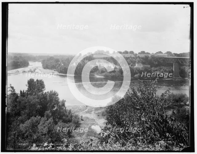 Fort Snelling from across the river, c1898. Creator: Unknown.