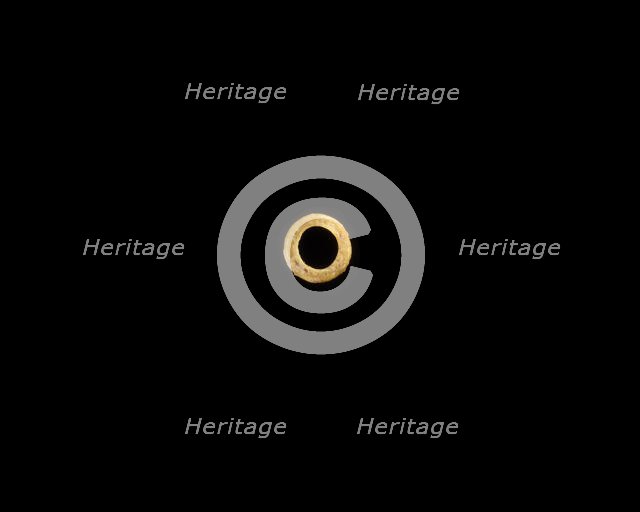 Bead, New Kingdom, 1550-1196 BCE. Creator: Unknown.