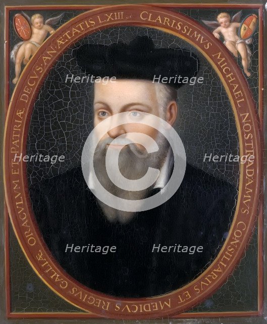 Michel de Nostredame, called Nostradamus (1503-1566). Artist: Granet, François Marius (1775-1849)