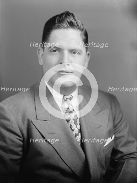 James D. Bligh Jr. Portrait, 1948. Creator: Harris & Ewing.