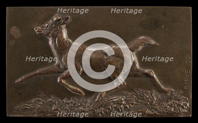 Virginia Deer, 1831. Creator: Antoine-Louis Barye.