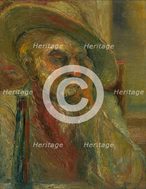 Drunkard, 1942. Creator: Ludovít Varga.