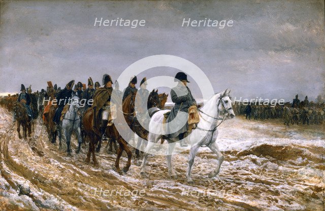 'Le Campagne de France 1814', (1864). Artist: Jean Louis Ernest Meissonier