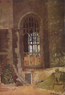'Window between St. Andrew's Hall and the Dutch Church, Norwich', c1908. Artist: John Sell Cotman.