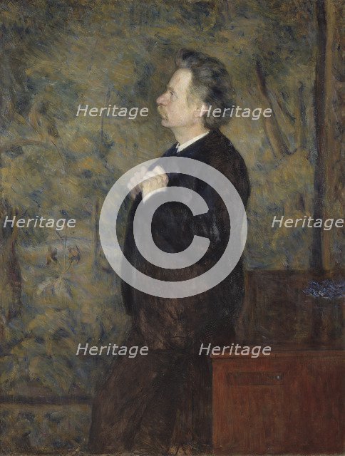 Portrait of Edvard Grieg (1843-1907), 1892.