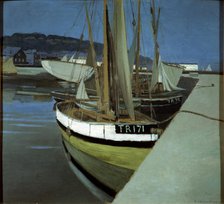 'The Harbour', 1901. Artist: Felix Edouard Vallotton