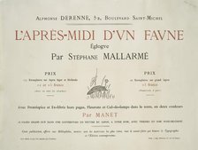 Poster., c1876. Creator: Edouard Manet.