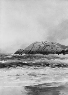 Rocks and Sea, . Creator: Alfred Thompson Bricher.