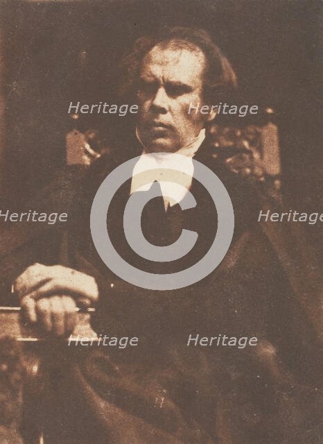 Dr. Welsh (Retiring Moderator of Gel' Assembly 1843), 1843-47. Creators: David Octavius Hill, Robert Adamson, Hill & Adamson.