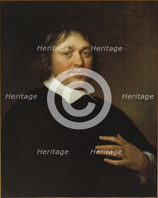 Portrait of a man, 1654. Creator: Flinck, Govaert (1615-1660).