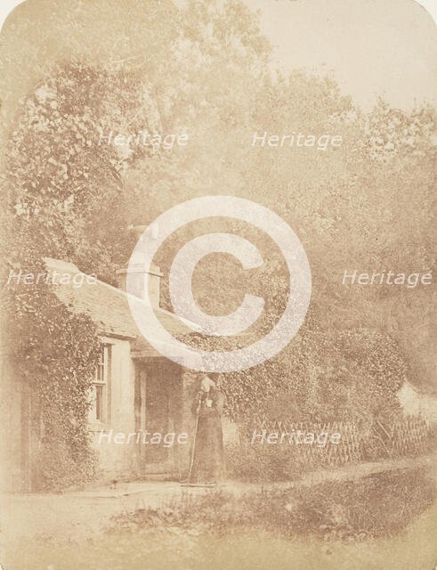 John Henning as Edie Ochiltree from Sir Walter Scott's "The Antiquary", 1843-47. Creators: David Octavius Hill, Robert Adamson, Hill & Adamson.