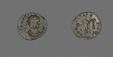 Coin Portraying Emperor Aurelian, 270-275. Creator: Unknown.