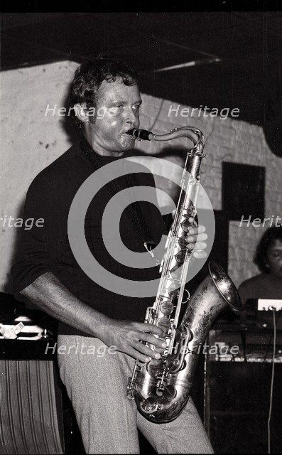 Stan Getz, Ronnie Scott's, London, 1971.   Artist: Brian O'Connor.