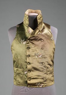 Vest, probably British, 1800-1810. Creator: Unknown.