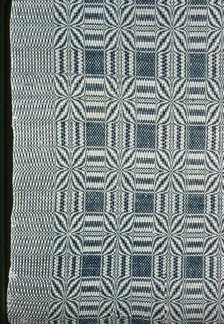 Coverlet, United States, 1820/30. Creator: Unknown.