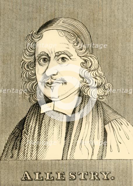 'Alllestry', (1619-1681), 1830. Creator: Unknown.