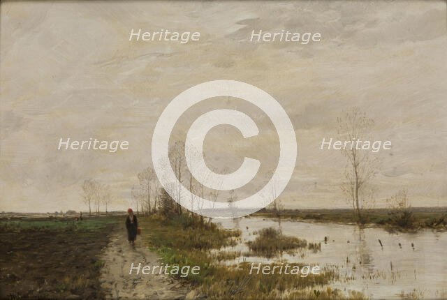 Landscape, 1887. Creator: Roman Kochanowski.