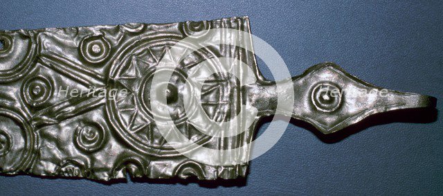 Detail of Celtic Iron Age goldwork, 6th century BC. Artist: Unknown