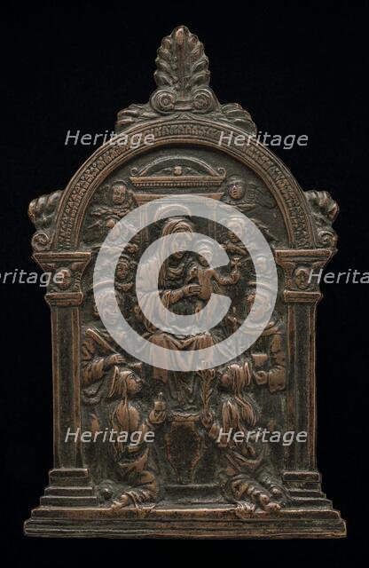 The Virgin and Child with Four Saints, 15th century. Creator: Unknown.