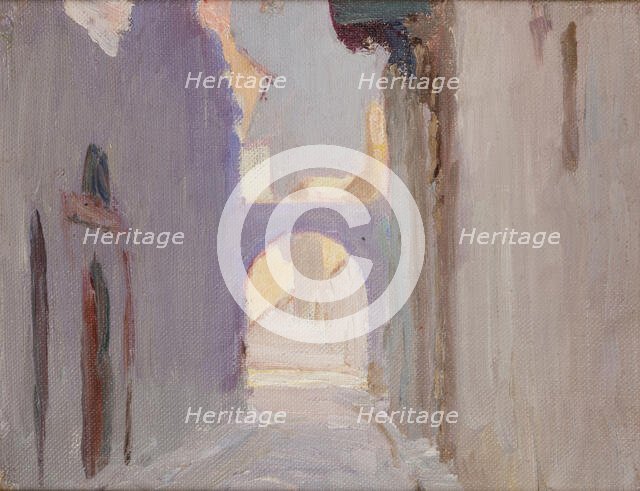 Tunis (A Street), 1909. Creator: Jan Ciaglinski.