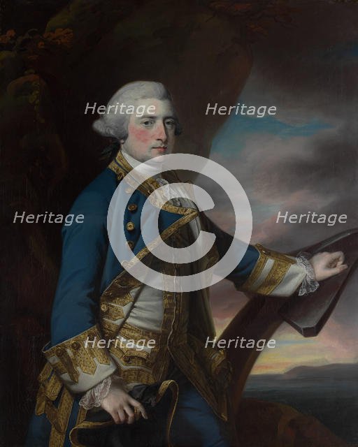 Admiral Harry Paulet (1719/20-1794), Sixth Duke of Bolton. Creator: Francis Cotes.