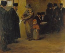 Legal Assistance, 1900s-1910s. Artist: Forain, Jean-Louis (1852-1931)