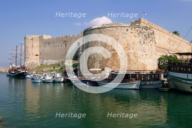 Harbour and castle, Kyrenia (Girne), North Cyprus.