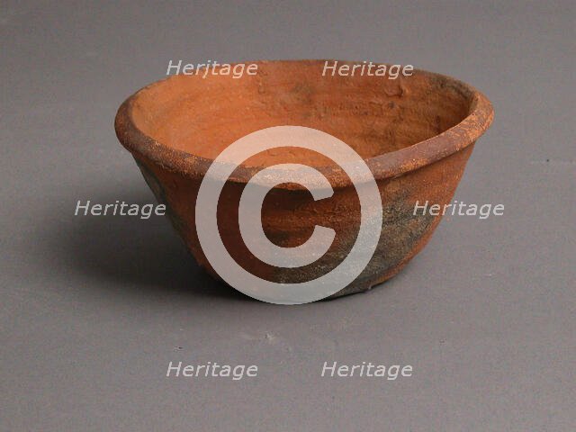 Bowl, Coptic, 4th-7th century. Creator: Unknown.
