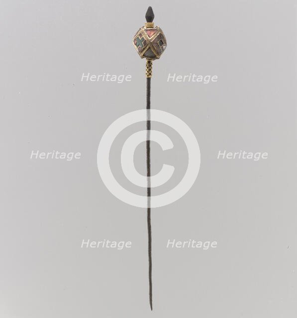 Hairpin, Frankish, 6th century. Creator: Unknown.
