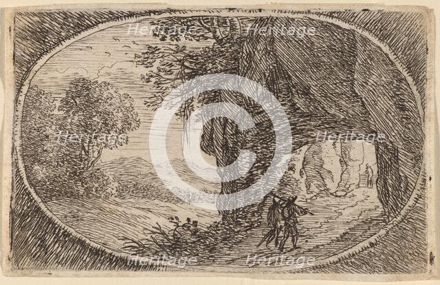 The Path through the Rock. Creator: Herman van Swanevelt.